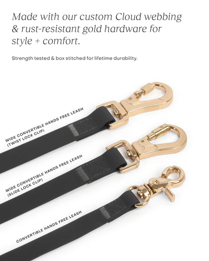 Lunar Glow 4-in-1 Convertible Hands Free Cloud Dog Leash