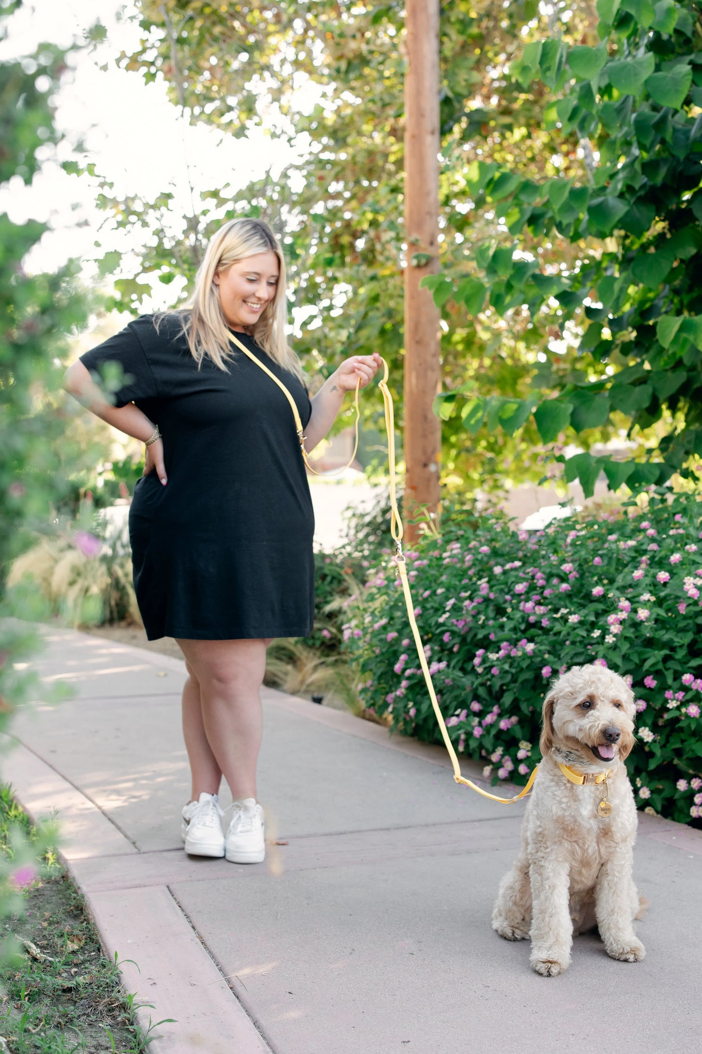 Perfect Pink Wide Cloud Leash 4-Way Extension